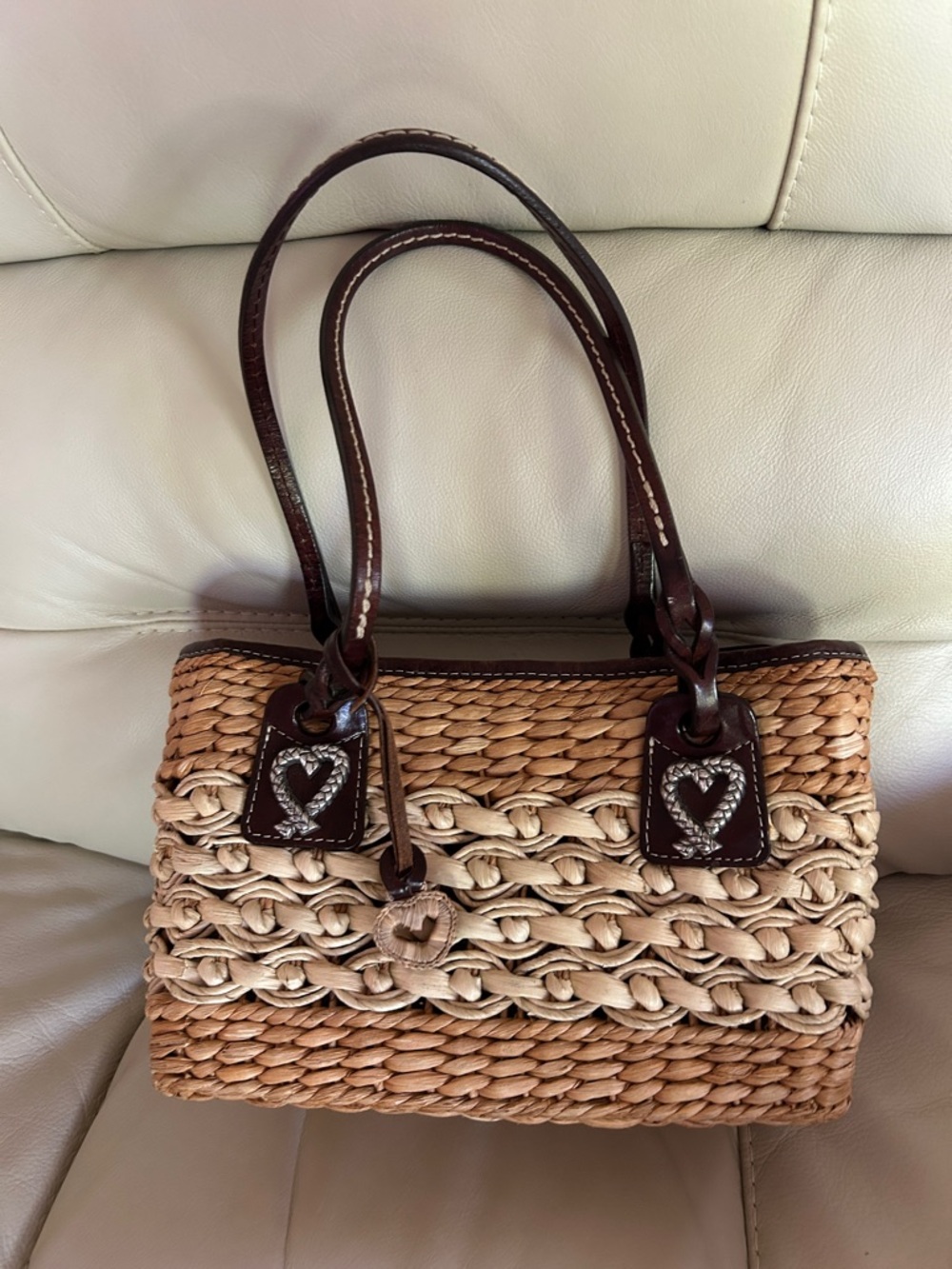 Brighton Straw Shoulder Bag